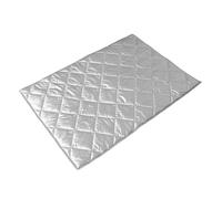 TIDTALEO Refrigerator Cover Freezer Cover Sunshade Protector Waterproof UV Protection 5-Layer Double-Sided Oxford Fabric Aluminium Foil Magnetic 100cm x 70cm Outdoor