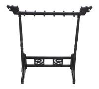 TIDTALEO Resin Hanging Brush Creative Pen Holder Brush Pen Rest Vintage Style Simple Design Black Airing up Moisture Desktop Ornament in School