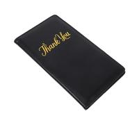 TIDTALEO Restaurant Pu Check Holder for Server Elegant Guest Check Bill Holder Thank You Note and Versatile Design for Cafes and Bars