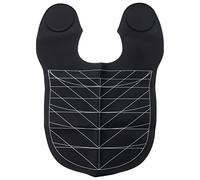TIDTALEO Reusable Black Leather Hair Neck Rest Tray for Hair Styling and Perming, Stable Design Suitable for Professional Salons and Ordinary Families