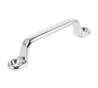 TIDTALEO Rv Door Handle Grab Bar with Hole Spacing 113mm Stainless Steel Versatile and User-Friendly Design Sleek Silver Finish for Boats and Campers