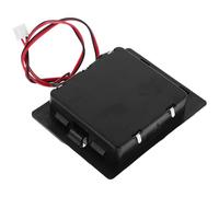TIDTALEO Safe Box Convenient Usage Aa Battery Holder Case with Robust Plastic Design, Holds Five Aa Batteries for Safe Box and Electronic Devices, for Office and Hotel