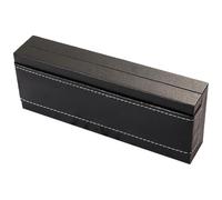 TIDTALEO Single Fountain Pen Case Pu Leather Pen Holder Box with Angular Design, Reduce Friction and Avoid Wear, Practical Storage for Festival Celebrations and Wrapping