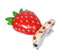 TIDTALEO Standing Giant Strawberry Foil Balloon for First Birthday Summer Party Decorations Reusable Photo Friendly Berry Themed
