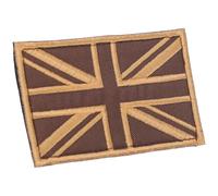 TIDTALEO Union Jack Sew-on Embroidery Patches for Clothing and Hats, Washable Fabric Stickers Easy Iron-on Attachment, for Jackets and Bags
