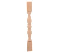 TIDTALEO Unpainted Wooden Furniture Post Carving for Cabinet with Multifunctional Design and Safe Reliable Features, Elegant Traditional Craftsmanship for Dining Room and Living Room