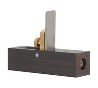 TIDTALEO Violin Maker’s Woodworking Plane Hand Planer with Ebony Handle Brass for Violin and Viola Repair Luthier Tool for Precision Craftsmanship