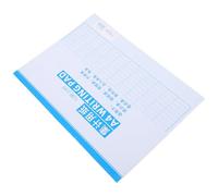 TIDTALEO Warehouse Inventory Log Book Paper Material with Precise Tracking A4 Accounting Ledger Horizontal Format for Small Businesses for Warehouse Management and Financial Record