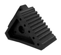 TIDTALEO Wheel Slip Portable Rubber Car Tire Stopper Chocks Vehicle Chock for Garage Workshop Use Lasting Rubber Wedge