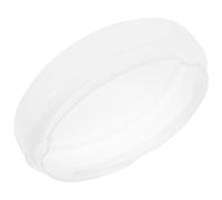 TIDTALEO White Plastic Round Lamp Shade Ceiling Light Cover Easy Installation and Removal, Minimalist Contemporary Design Suitable for Bathroom and Kitchen