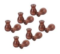 TIDTALEO Wooden Blind Cord Knobs Minimalist Style 12pcs Pull Cord Ends Easy to Install and Smooth the Touch for Blinds and Curtains Suitable for Bedroom and DIY Projects