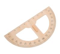 TIDTALEO Wooden Measuring Ruler for Teachers and Students, Classroom Instruction Tool with Protractor Function, Enhances Comprehension and Accuracy in Teaching and Woodworking