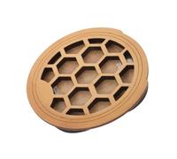 TIDTALEO Wooden Soundhole Cover for Acoustic Guitars Noise Reduction Block Sound Dampening Protector Precision Fit for Enhanced Volume Control and Improved Sound Quality