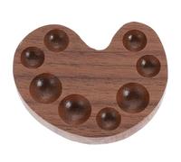 TIDTALEO Wooden Watercolor Pigment Mixing Case with Sub-Packaging Grids Paint Box for Boys and Art Supply Storage and Easy Cleaning