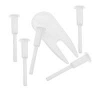 TIDTALEO Yoga Ball Plug Replacement Kit White Abs Air Stopper
