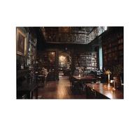 Tidy library Pattern Wooden Jigsaw Puzzle Horizontal 300 Pieces for Family Leisure and Creativity Enhancement