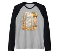 Tidy Little Corner Cottagecore Cleaning Raglan Baseball Tee
