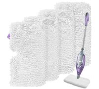 Tidy Monster 4 Pack Microfiber Steam Mop Replacement Pads for Shark Steam Pocket Mops S3500 Series S3501 S3601 S3550 S3901 S3801 SE450 S3801CO S3601D, Machine Washable Easy Cleaning Pads