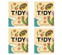 Tidy Tea, Californian Tea, 4 x 15 Plastic Free Pyramid Tea Bags, a Dreamy Blend of Black Tea & Peach