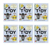 Tidy Tea, Organic Welsh Black Tea, 6 x 15 Plastic Free Pyramid Tea Bags, an All Day Breakfast Tea