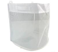 Tidy Up Your Bathroom with this Spacious Hanging Organizer Made from For Durable Tear Resistant Mesh Material
