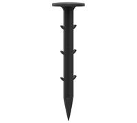 Tidyard 100 pcs Black Plastic Weed mulching Model4009763
