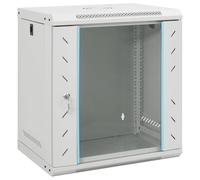 Tidyard 12U Wall Mounted Network Cabinet 19" IP20 53x40x60 cm Network cabinet Model30263