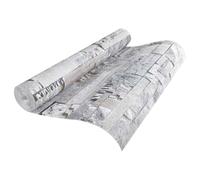 Tidyard 3D Stone Wallpaper Roll Non-Woven Fabric 10m x 0.53m Realistic Stone Pattern Modern Living Room Bedroom Accent Wall 42046693