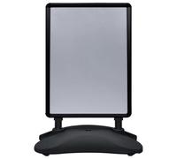 Tidyard A1 Waterbase Poster Stand Black Aluminium Alloy Poster Holder Poster rack Model51205