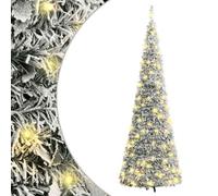 Tidyard Artificial Christmas Tree Pop-up Flocked Snow 100 LEDs 150 cm Christmas tree Model357757