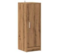 Tidyard Elegant Shoe Cabinet with Door - Artisan Oak Engineered Wood - 32 x 35 x 92 cm - 6 Shelves - Dustproof & Clutter-Free Storage Solution Model856709