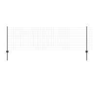 Tidyard Euro Fence Set Set of 2 Grey Steel Fits Nicely in Most Spaces Decoration Fence