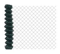 Tidyard Fence Green 10 x 1.2 m Metal Garden Fencing Model42004766