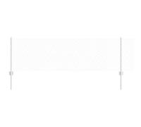 Tidyard Fence Posts 11 pcs U-Channel 60 cm Galvanised Steel Decoration Fence