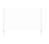 Tidyard Fence Posts 22 pcs U-Channel 140 cm Galvanised Steel Decoration Fence