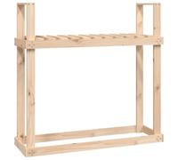 Tidyard Firewood Rack 110x35x108.5 cm Solid Wood Pine Firewood rack Model823857