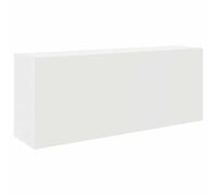 Tidyard Floating Cabinet Kitchen Bathroom Wall Cabinet White 100x25x40 cm Engineered Wood Floating Storage Cupboard