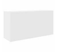 Tidyard Floating Cabinet Kitchen Bathroom Wall Cabinet White 80x25x40 cm Engineered Wood Floating Storage Cupboard