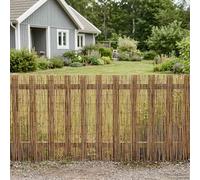 Tidyard Garden Reed Fence - Modern Outdoor Decor, Weather-Resistant, Rectangular Shape, Suitable for Patios and Gardens Model42031265