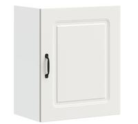 Tidyard Hanging Cabinet Wall Kitchen Cabinet Floating Bathroom Storage Cupboard Kalmar White Engineered Wood