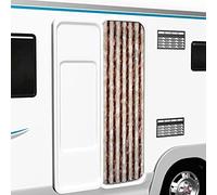 Tidyard Insect Curtain Beige and Light Brown 56x185 cm Chenille Model284272