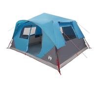 Tidyard Instant Tent Polyester Steel 365x380x200cm Green, Waterproof Summer Camping Shelter for 8 Person Family Outdoor 42028699