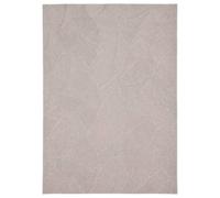 Tidyard IZA Modern Area Rug 200x280cm Beige, 100% Polyester Textured Short Pile, Foldable Leaf Pattern Floor Mat for Living Room Bedroom Indoor 42050190