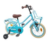 Tidyard Kids Bicycle with Steel Frame, Rubber Tires, Blue, for Outdoor Park and Trail Riding 42009183