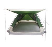 Tidyard Modern Mosquito Tent 12 Person Cabin Tent Waterproof Polyester Steel Frame UV-Resistant Green 580x230x220cm for Camping Outdoor Adventure 42028571