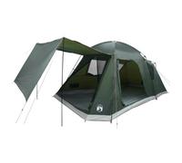 Tidyard Modern Mosquito Tent 8 Person Cabin Tent Waterproof Polyester Steel Frame UV-Resistant Army Green 470x260x182cm for Camping Outdoor Adventure 42028578