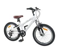 Tidyard Mountain Bike with 6-Speed Drivetrain, Steel Frame, Adjustable Geometry - Ideal for Urban Commuting and Trail Biking Model42009740UK