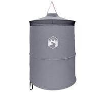 Tidyard Pop Up Toilet Tent Waterproof 185T Polyester PU Coating 0.74㎡ Floor Area Grey Orange 97x126cm Camping Hiking Beach Privacy Shelter with Carry Bag 42017438