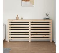 Tidyard Radiator Cover Cabinet Wooden Modern Radiators Shelf Storage Heating Cabinet Wooden Bedroom Hallway Home Furniture for Living Room Bedroom 169x19x84 cm Solid Wood Pine