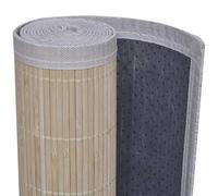 Tidyard Rectangular Natural Bamboo Rug 80 x 200 cm